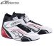  Alpine Stars рейсинг обувь TECH1 T v3 SHOES белый × черный × красный FIA8856-2018 легализация модель (2710022-213)