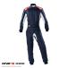 OMP ONE-S SUIT MY2020 темно-синий голубой × orange (249) костюм для гонок FIA8856-2000 легализация Navy blue×fluo orange