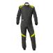 OMP FIRST EVO SUIT антрацит × желтый (184) MY2025 костюм для гонок FIA8856-2018 легализация модель (IA0-1874-A01-184)