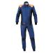 OMP TECNICA SUPER LIGHT SUIT темно-синий голубой × orange (249) MY2025 костюм для гонок FIA8856-2018 легализация модель (IA0-IA0-1870-A01-249)