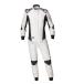 OMP TECNICA SUPER LIGHT SUIT белый × антрацит (373) MY2025 костюм для гонок FIA8856-2018 легализация модель (IA0-IA0-1870-A01-373)