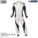 OMP TECNICA EVO SUIT MY2021 белый × антрацит (373) костюм для гонок FIA8856-2018 легализация модель AUTO RACING SUIT (IA/01859E/373)