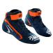 OMP FIRST SHOES MY2024 темно-синий × orange MY2024 рейсинг обувь FIA легализация 8856-2018 (IC0-0824-A01-249)