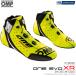 OMP ONE EVO XR SHOES MY2021 желтый (099) рейсинг обувь FIA легализация 8856-2018 YELLOW (IC805E099)