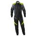 OMP KS-2X ART SUIT черный × желтый (178) MY2025 костюм для гонок карт для FIA8877-2022 (KA0-1732-178)