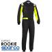 SPARCO Sparco ROOKIE черный × желтый костюм для гонок карт * пробег . для модель (002343NRGF_)