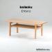  center table Karimoku chita-nokarimoku Chitano T16350 oak material w105 living table natural modern 