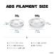 FLASHFORGE 3D�v�����^�[ �t�B�������g abs 1.75mm 500g  3d printer ABS filament �y���{���K�㗝�X�z�������� �ō��m�z���C�g�n �֘A�摜2