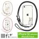 iPhone SE �P�[�X ��3���� ��2���� �������� IIIIfit Loop iPhone8 �P�[�X �X�g���b�v�R�t�� ck-17