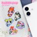  Powerpuff Girls bubble pop.... цельный наклейка стикер Bubble pop gppg-39a