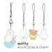  strap smartphone Miffy acrylic fiber strap acrylic fiber charm mf-414