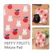  коврик для мыши модный Miffy MIFFY FRUITS скольжение прекращение герой товары смешанные товары panel коврик для мыши стиль mf-583a