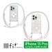 iPhone15 Pro �P�[�X �������� IIIIfit Loop �X�g���b�v �R�t�� ���|�� iPhone �A�C�z�� �A�C�t�H��15 �v���@ck-46