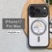 iPhone17 Pro Max �P�[�X�������� MagSafe�Ή� IIIIfit �v�����v�t���[�� �N���A �n�C�u���b�h �A�C�t�H��  iPhone17promax ck-99a