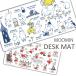  Moomin AREKORE настольный коврик 30cm×60cm оптическая мышь соответствует mmn-290