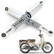  Honda Super Cub 50 90 Little Cub rear suspension silver plating 2 pcs set after market goods 