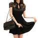 kisos(KISSOS) женский One-piece Mini гонки короткий рукав kyaba платье sexy . называется 2 следующий .(M размер )