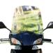  scooter motor-bike windshield window screen window shield manner except . insect repellent rain guard easy installation bike motorcycle all-purpose 