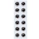 Bassday( автобус tei) 3D I наклейка серебряный 4.5mm