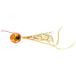 JACKALL( Jackal ) свинец тип ведро ведро шар скользящий 60g F177 orange Gold /i kana go машина Lee T+