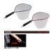  Prox Raver рыболовная сеть 12 type / рамка-оправа красный ( сеть прозрачный )(PX70412CR) PX70412CR