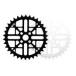 DEITY ALIBI LT SPROCKET 34T White