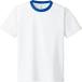 [ Gris ma-] короткий рукав 4.4oz dry футболка [UV cut ] Kids белый × королевский синий Япония 130cm (-)