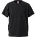 ( united a потертость )UnitedAthle 5.6 унция футболка ( девушки ) casual футболка J (500103C-725) Heather черный G-M