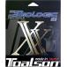 toarusonTOALSON теннис струна одиночный обивка Vaio logic * двойной X (BIOLOGIC XX) 128 черный 7202820K