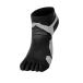 phiten(�t�@�C�e��) ����(�\�b�L���O) 5�{�w �u���b�N/���C�g�O���[ 22-24cm