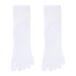 phiten(fai тонн ) спорт носки 5 пальцев semi длинный (2 пара st) белый 27~29cm