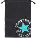 CONVERS( Converse ) прачечная сумка мульти- задний S черный × изумруд C2255095