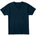 (daruk)DALUC 4.6oz Fine Fit V-Neck T-shirts DM502 031 темно-синий XS