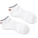 ( ellesse )ellesse теннис одежда лодыжка носки EAC0750 [ унисекс ] EAC0750 WN белый × темно-синий M