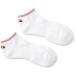 ( ellesse )ellesse теннис одежда лодыжка носки EAC0750 [ унисекс ] EAC0750 WR белый × рейсинг красный M
