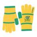 FINTA футбол для взрослых вязаный перчатка FT4564 (4131) желтый × зеленый 