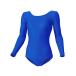 wundou(undou) женщина гимнастика Leotard длинный рукав P520-05 Royal 140cm