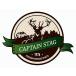  Captain Stag (CAPTAIN STAG) стикер наклейка CS дизайн стикер [ лента значок *G] 75×57mm UM-1547