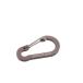 Captain Stag (CAPTAIN STAG)kalabina aluminium аксессуары Flat kalabinaS размер титановый серый UM-1853