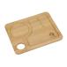  Captain Stag (CAPTAIN STAG) бамбук производства Sam z выше мульти- tray 20×16× толщина 0.8cm TAKE-WARE UP-2656
