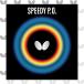  бабочка (Butterfly) настольный теннис Raver speedy PO таблица soft высота ..( скорость ) 00260 черный толщина A(atsu)