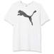  Puma casual ESS Puma Logo поли футболка 687563 мужской Puma белый (02)_ старый модель L