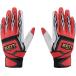  Z (ZETT) перчатки подающего Pro стойка tas batting перчатка обе рука для красный × серебряный (6413) L BG318RA