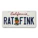 Rat Fink(lato ласты k) California plate 