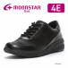  moon Star Eve sneakers wide width 4E water-repellent . slide light lady's comfort shoes put on footwear ...moonstar EVE 330 black [2024 year spring summer new work ] 3 month 1 day sale 