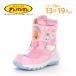  Anpanman при n Chan ko gold Chan ребенок обувь Kids снегоступы боты девочка сапоги обувь дождь снег AP WC037E розовый [2025 год осень-зима новый продукт ] 8 месяц 7 день продажа 
