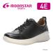  moon Star спортивные туфли сделано в Японии широкий 4E водоотталкивающий натуральная кожа кожа обувь женский комфорт обувь обычно надеть обувь День матери обувь чёрный spo rusmoonstar SPORTH SP2001 черный 