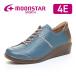  moon Star спортивные туфли сделано в Японии натуральная кожа кожа обувь водоотталкивающий широкий 4E женский комфорт обувь обувь обычно надеть обувь День матери spo rusmoonstar SPORTH SP2401 голубой комбинированный 