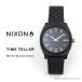 ˥ NIXON ʥӻ TIME TELLER ƥ顼 MATTE BLACK/GOLD A045-1041-00  ǥ å ޥåȥ֥åx