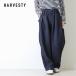  - -be стойка HARVESTY 10oz Denim цирк брюки narrow Silhouette one woshuA12628-98 сделано в Японии джинсы широкий женский 2026 осень-зима кромка исправление объект вне 